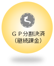 ＧＰ分割決済